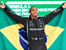 F1: Hamilton hunts down Verstappen to win in Brazil