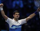 Djokovic clinches last-four spot at ATP Finals