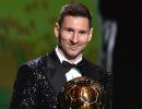 Messi claims record-extending seventh Ballon d'Or