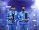 Sathiyan, Harmeet win men's double title