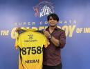 IPL champs CSK felicitate Neeraj; present him Rs 1 cr