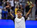 US Open PIX: Alcaraz upsets Tsitsipas; Osaka shocked