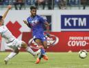 Chhetri, Choudhary score as India down Nepal