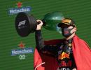 Verstappen triggers Dutch party with dominant home win