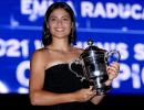 US Open champ Raducanu's 'just enjoying the moment'