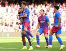 Fati scores on return as Barca cruise past Levante