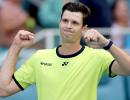 Hurkacz stops Medvedev regaining world No. 1 spot