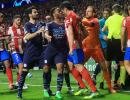 PIX: Atletico-Man City match ends with tunnel scuffle