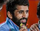 CWG: Bajrang defends title; Sakshi, Deepak win gold