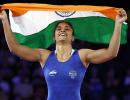 CWG Wrestling: Vinesh, Ravi, Naveen win golds