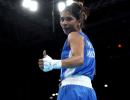 Zareen, Kamal India's flagbearers for CWG closing