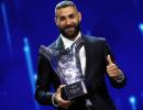 PIX: Benzema UEFA player of year; Ancelotti best coach