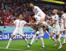 FIFA World Cup PIX: Morocco cruise into knockouts