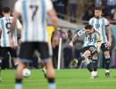 Messi magic too much for Aus as Argentina enter WC QF