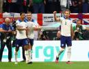 Kane becomes joint-record goalscorer for England