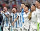 Messi's Argentina Celebrate Final Berth