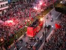 Magical Welcome For Morocco's Heroes