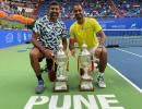 Bopanna-Ramkumar lift Tata Open trophy