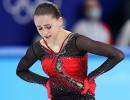 Winter Olympics: Valieva tumbles to fourth in singles