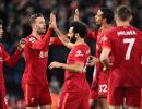 EPL PIX: Liverpool thump Leeds; Burnley stun Spurs