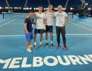 Djokovic back in practice, family hails victory