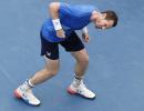 Aus Open PIX: Murray wins thriller; Kvitova bows out