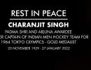 Hockey legend Charanjit Singh no more