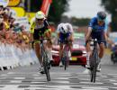 Tour de France: Clarke wins stage five