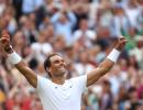 Wimbledon PIX: Nadal sets up Kyrgios semis