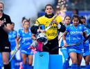 Savita's heroics hand India first win in Hockey WC