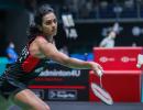 Singapore Open: Sindhu in semis; heartbreak for Saina