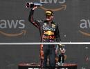 F1 PIX: Verstappen holds off Sainz to win in Canada