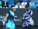 Serena's doubles campaign ends