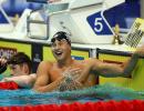 PIX: Ress wins 50m backstroke gold after review