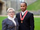 Lewis Hamilton plans to add his mother's surname