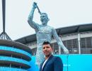 Aguero statue unveiled on 10th anniversary of '93:20'