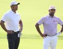 PIX: When Woods surprised Lahiri with practice invite