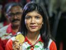 PIX: India Honours World Champion Nikhat