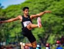 Olympian long jumper Sreeshankar bags gold in Greece