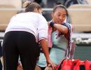 Menstrual cramps wreck Zheng's French Open dream