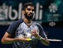 Kidambi latest shuttler to pull out of Australian Open