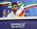 'Iran's focus on playing, not political issues'