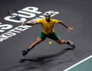 Australia go 1-0 up in Davis Cup quarters