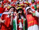 FIFA WC PIX: Rainbow bucket hats, flags allowed