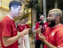 PIX: What Lewandowski Gifted A Saudi Fan