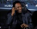 Pele hospitalised but daughter says no worry