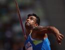 Javelin thrower Shivpal gets 4-year ban for doping