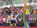 Gustav Iden runs his way into Hawaii Ironman history