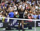 US Open PIX: Serena slays world No 2; Medvedev through