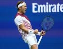 US Open: Ruud's 55-shot rally thrills crowd